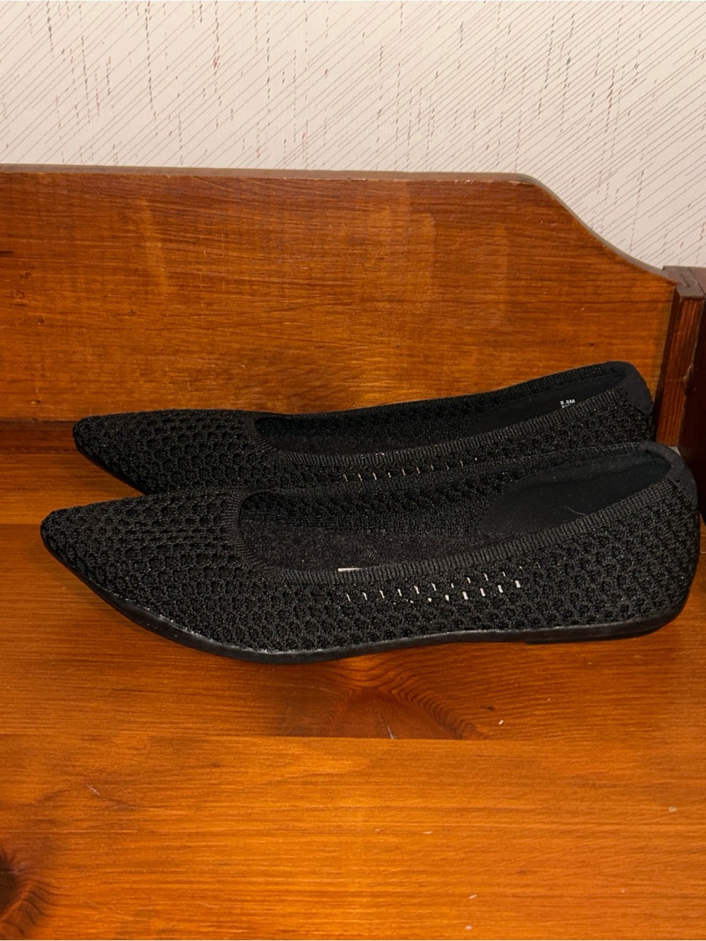 AEROSOLES Point Knit Danielle Ballet Flat Shoes - Picture 4 of 8